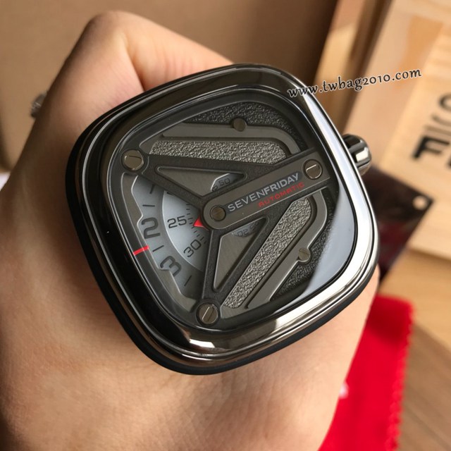 sevenfriday經典款男士腕表 七個星期五太空飛船靈感牌自動機械表  gjs2045